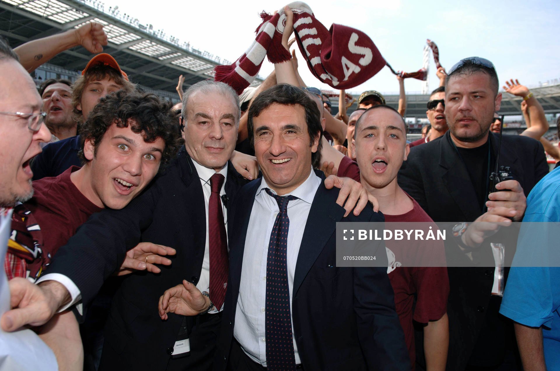 fotboll, serie a. Italiensk, Torino; Jubel