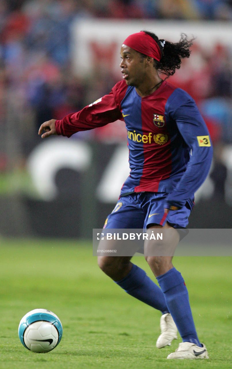 fotboll, Spansk, la liga, Barcelona; Ronaldinho