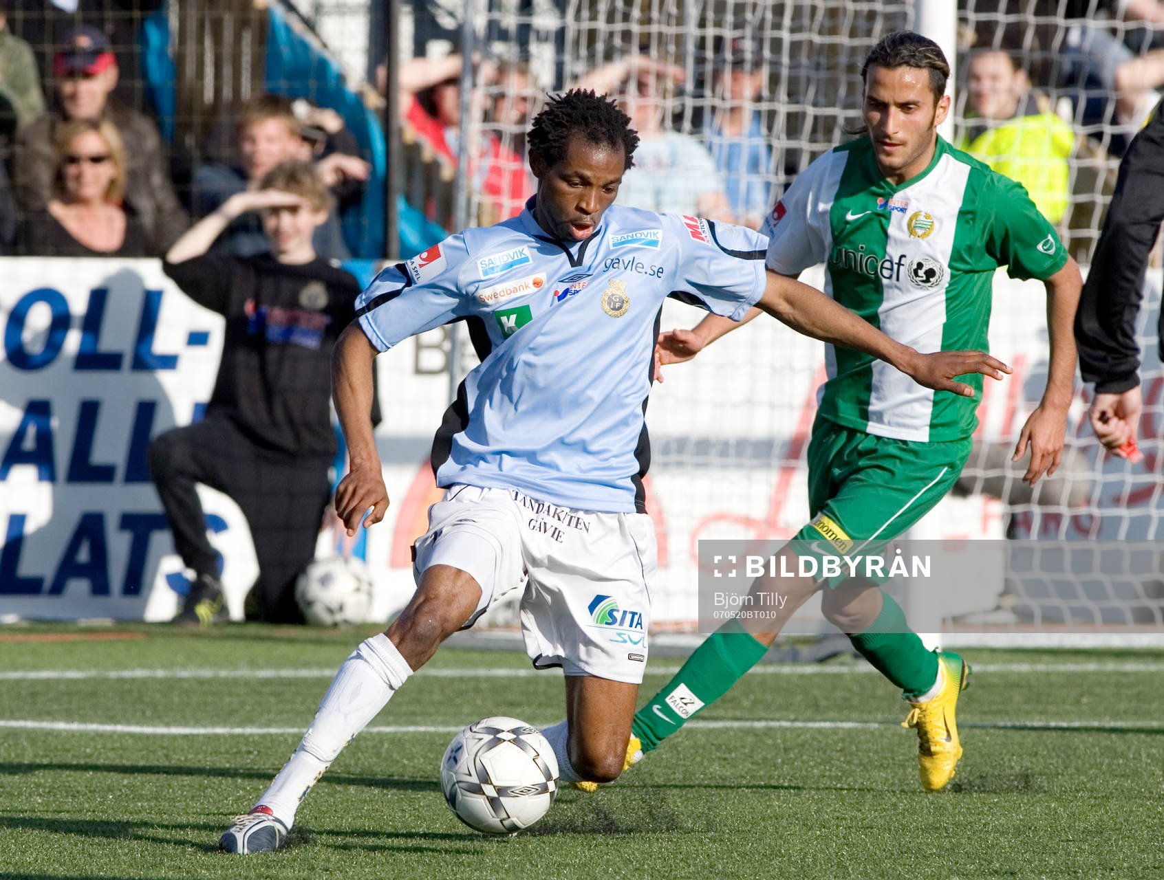 Rene Makondele, Gefle och Erkan Zengin, Hammarby