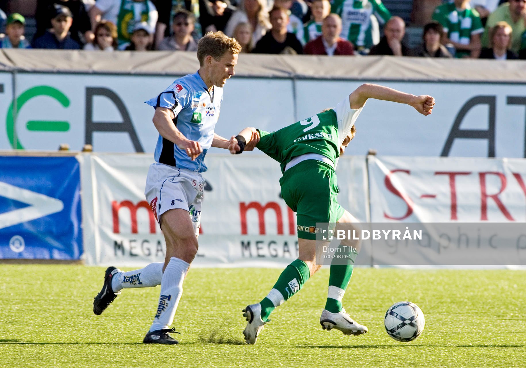 Johannes Ericsson, Gefle och Petter Andersson, Hammarby