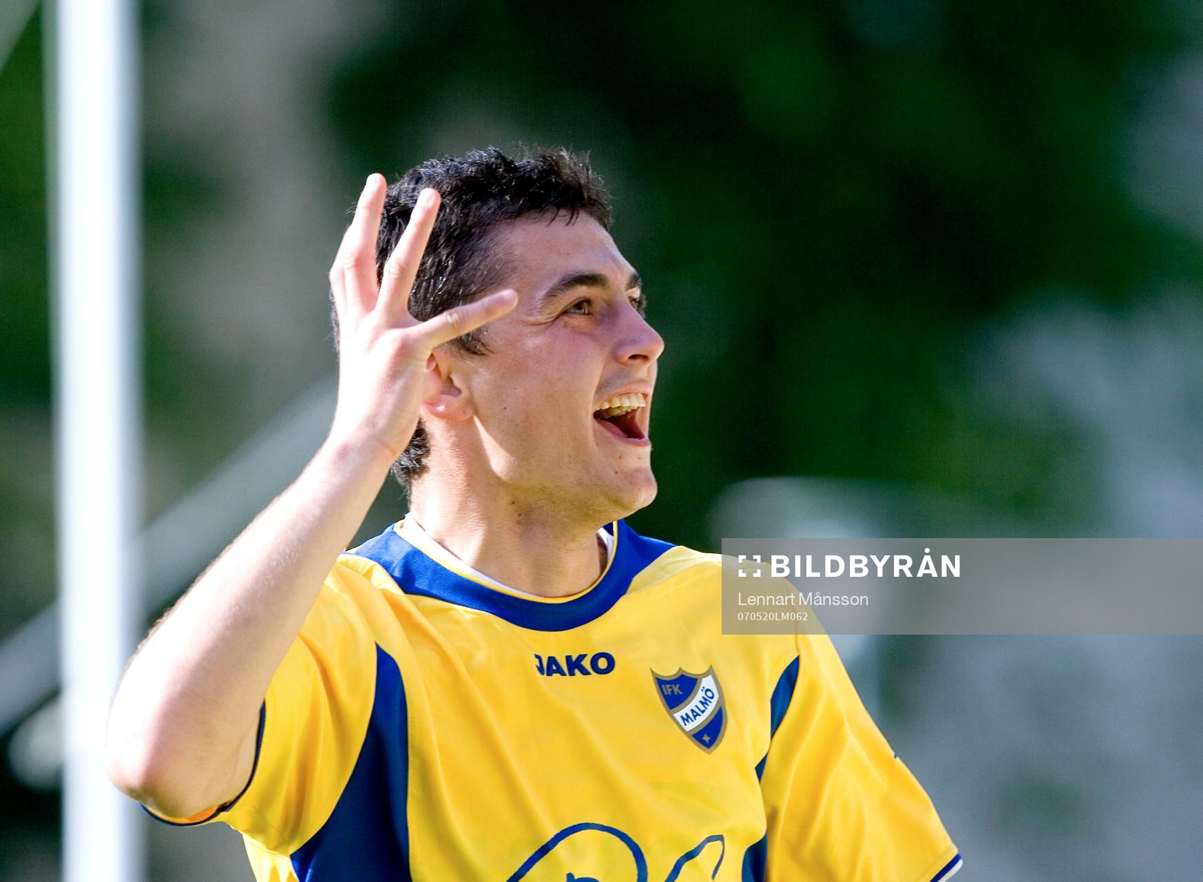 2-1, segerskytten Blerim Mullici jubel