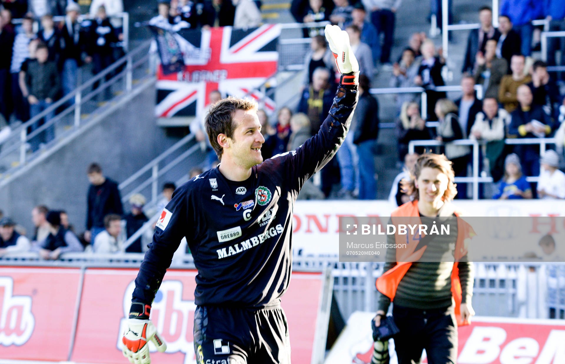 Richard Richardsson, Målvakt Örebro tar emot jublet