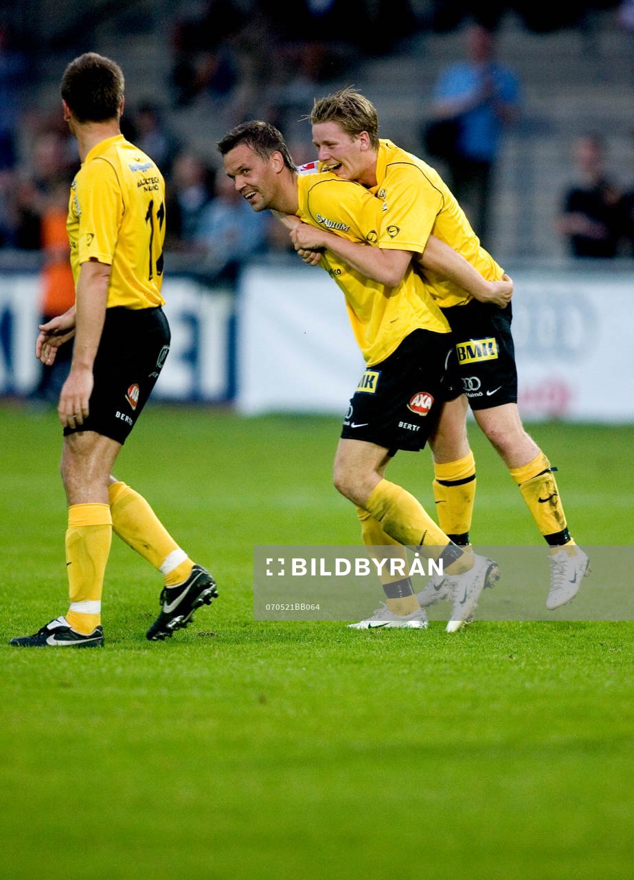 Jens Nordström, Bunkeflo, jubel