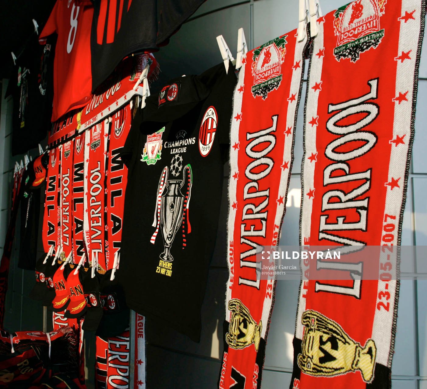 Fotboll, Champions League, Final, Aten, Inför, Liverpool -