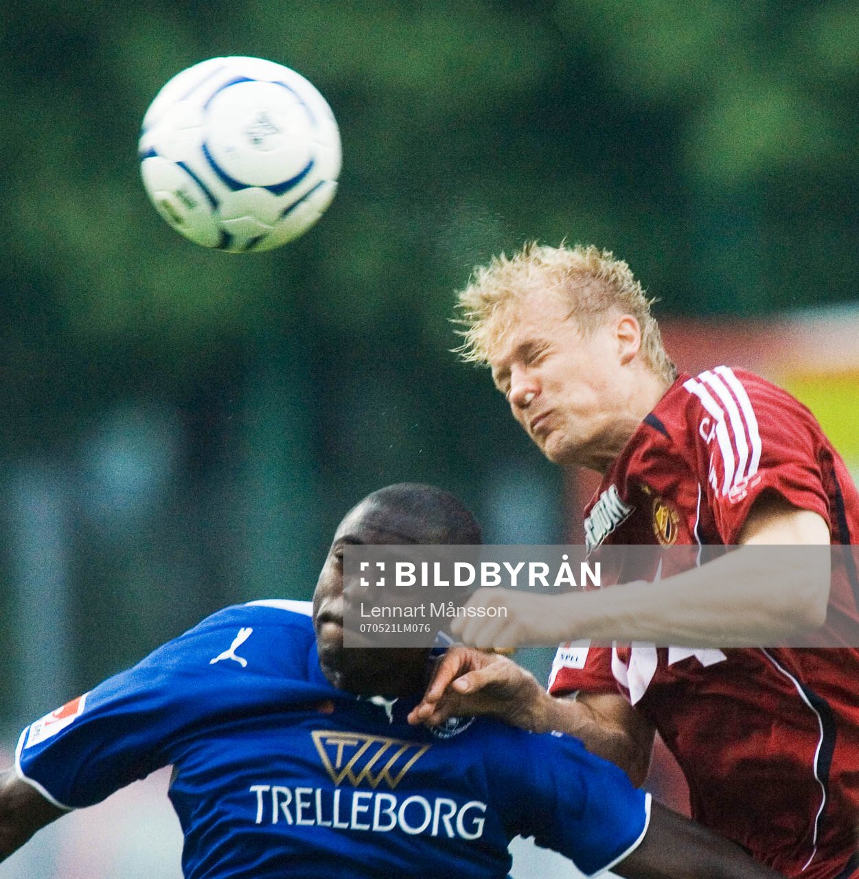 Michael Mensah och Toni Kuivasto