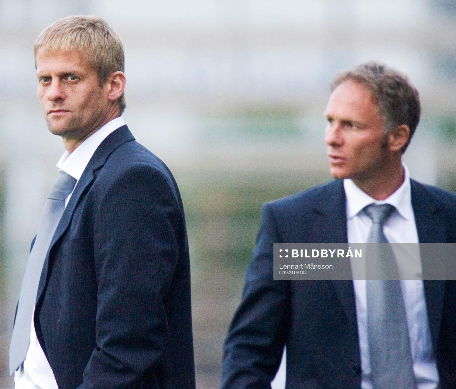 Siggi Jonsson, tränare och Paul Lindholm