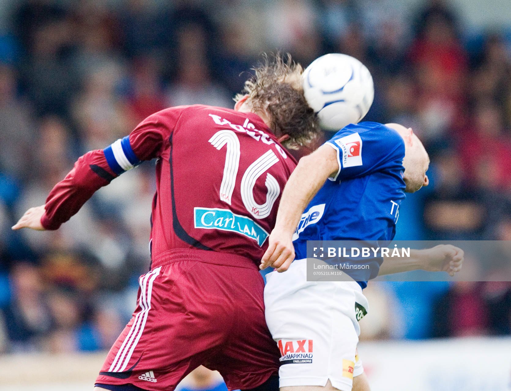 Markus Johannesson och Mattias Thylander. Nick, nickduell