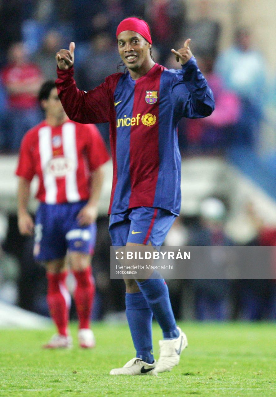 Ronaldinho, Barcelona. Glädje