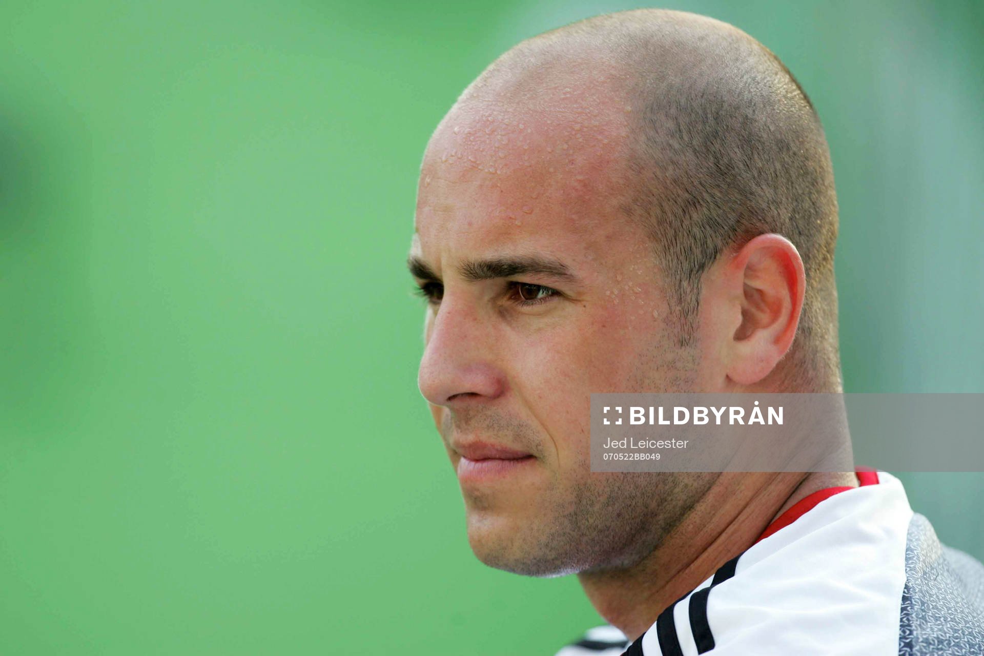 Jose Reina, målvakt, Liverpool. Träning