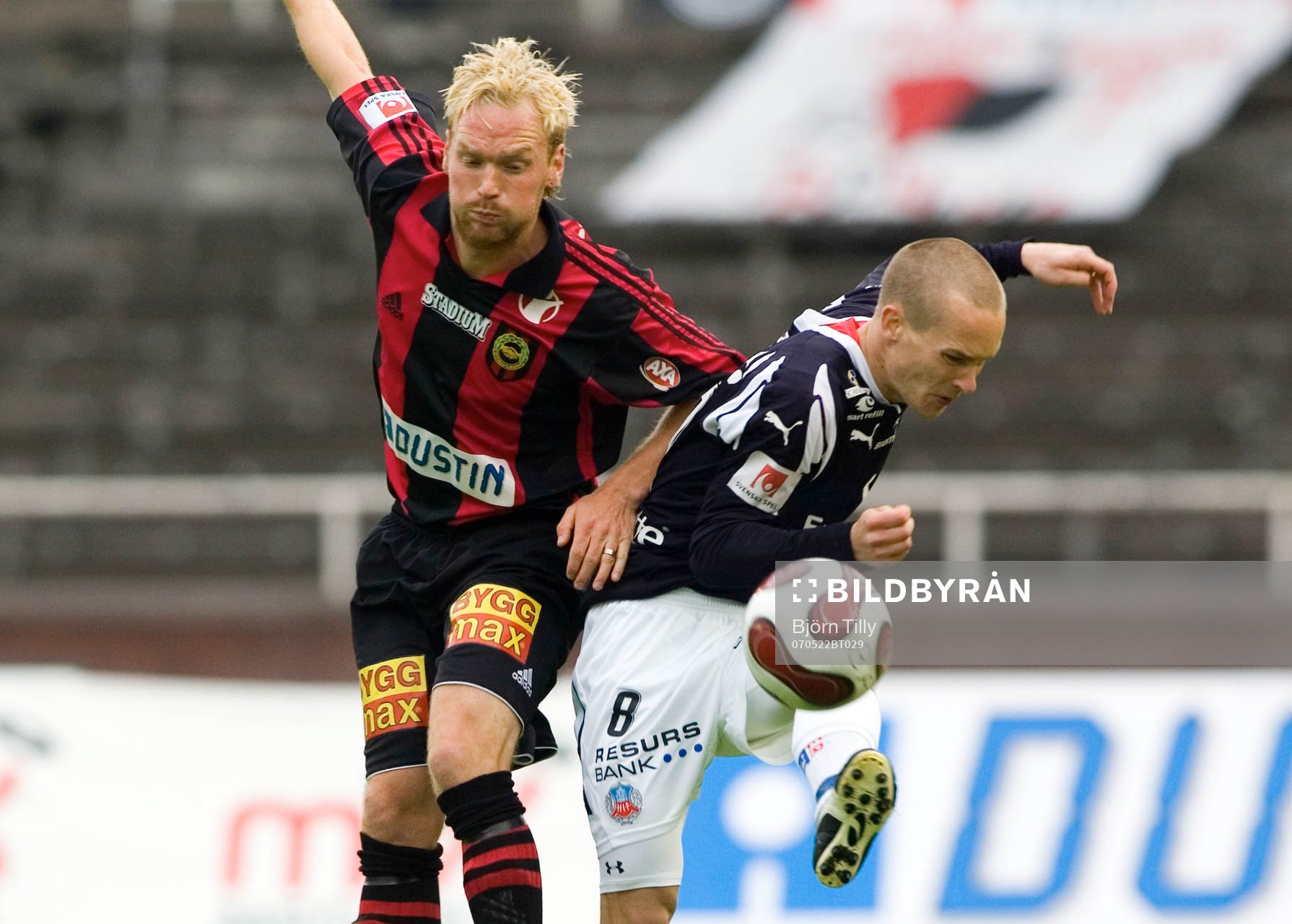 Martin Ektröm, BP och Fredrik Svanbäck, HIF