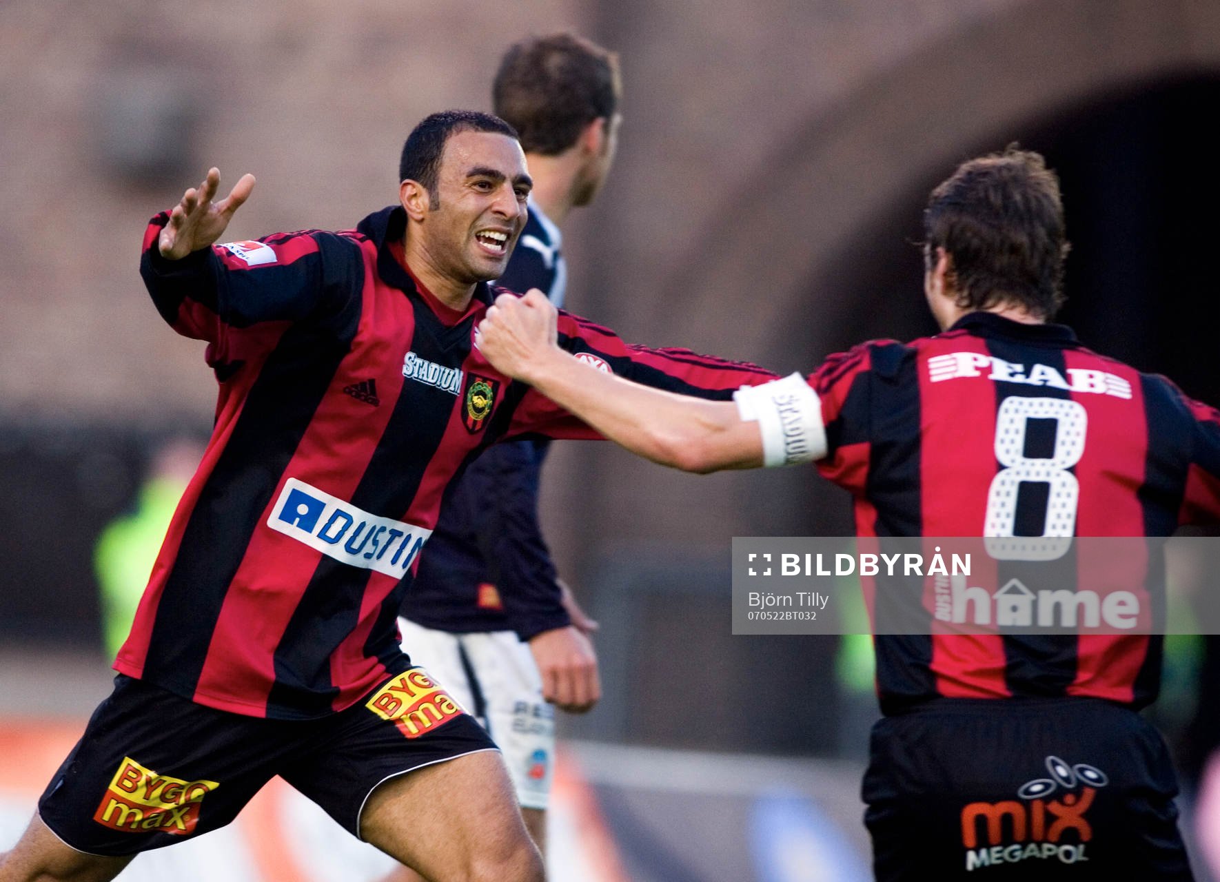 Arash Talebinejad, Brommapojkarna, jubel