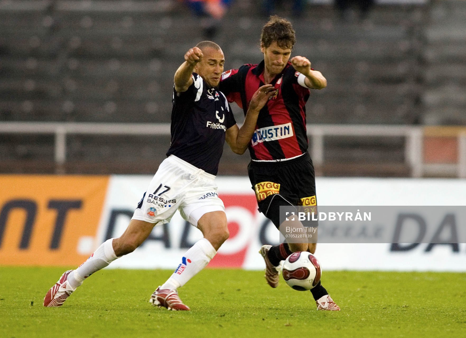 Henrik Larsson, Helsingborg och Håkan Malmström,