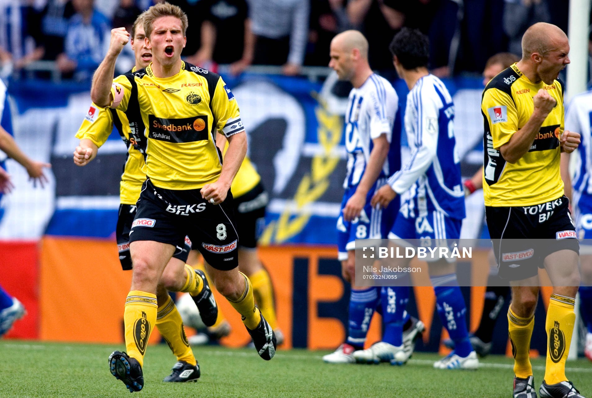 Anders Svensson, jubel