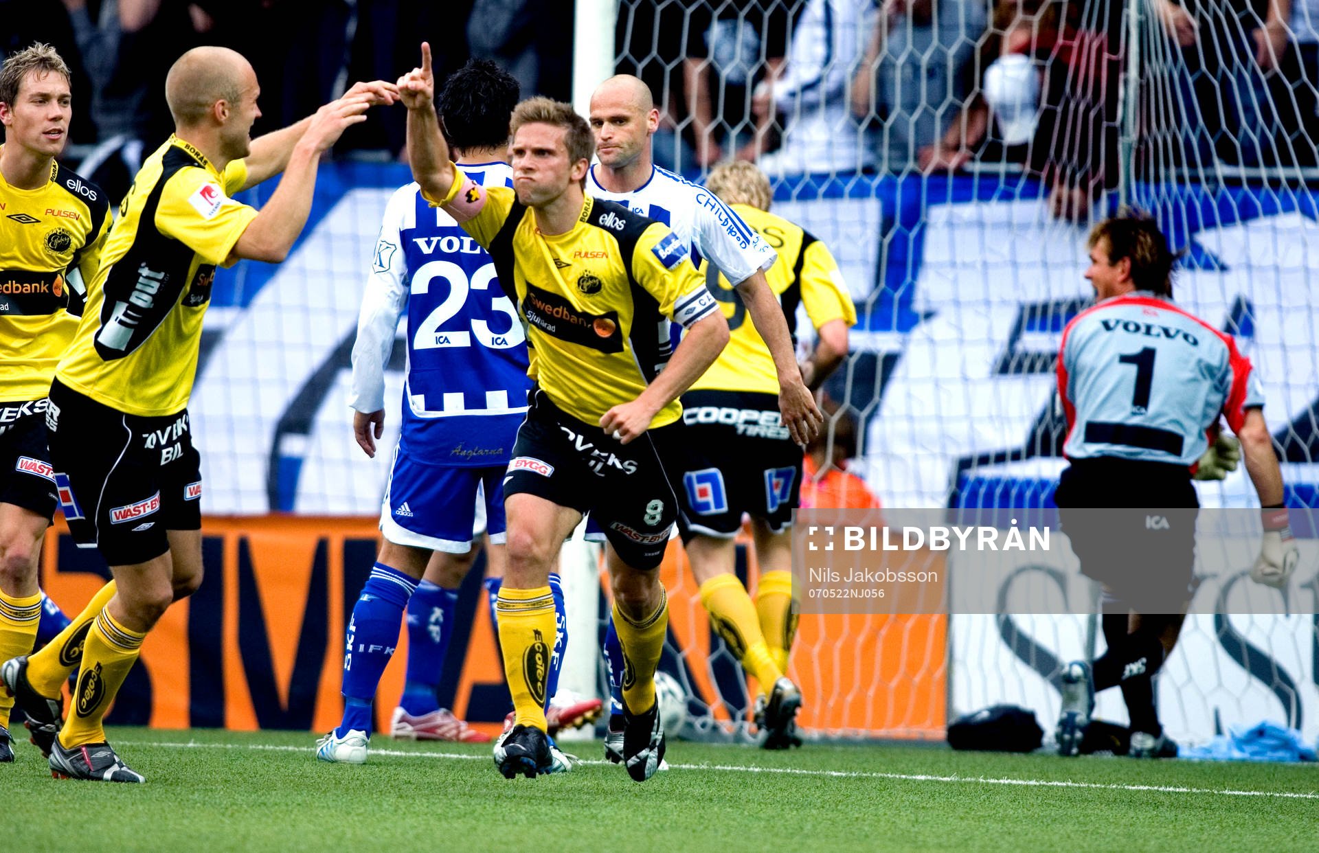Anders Svensson, jubel