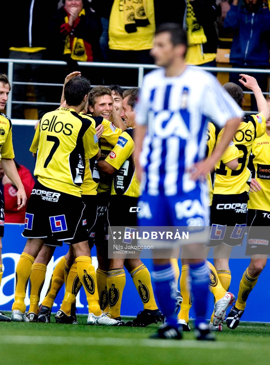 Anders Svensson, Elfsborg, jubel, IFK Göteborg, depp