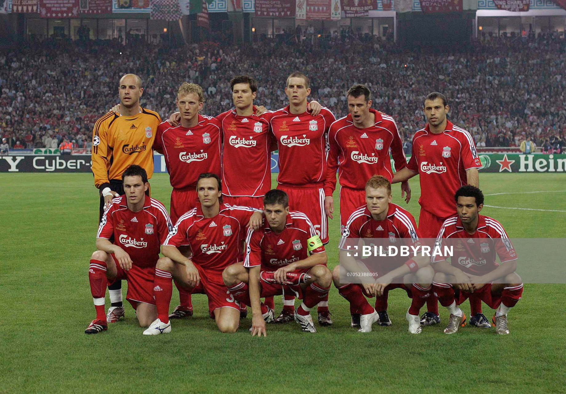 Liverpool, lagbild, startelva