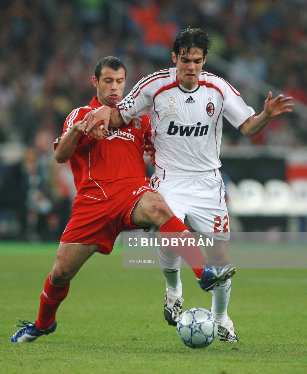 Javier Mascherano, Liverpool och Kaka, Milan