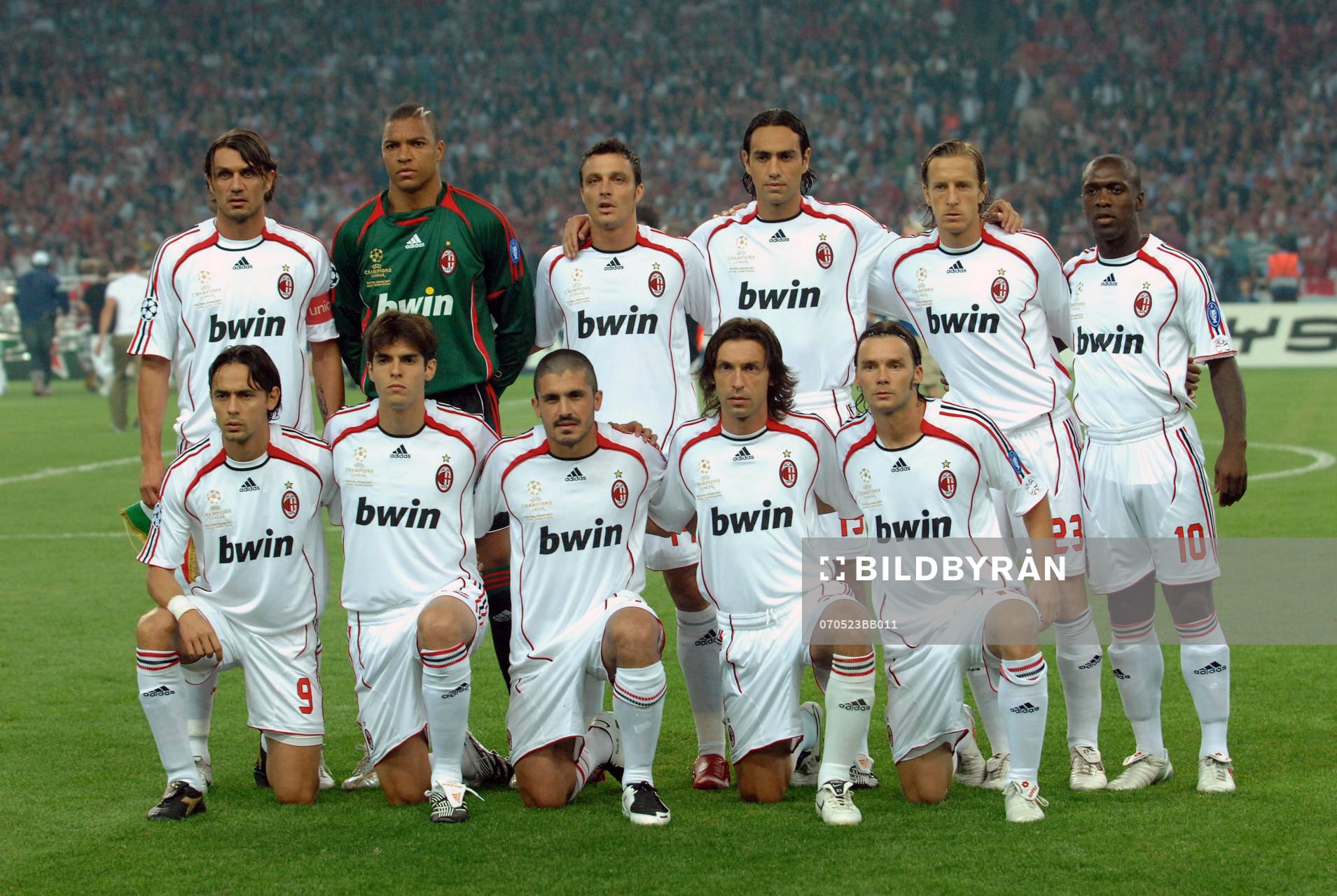  Milan, lagbild, startelva.