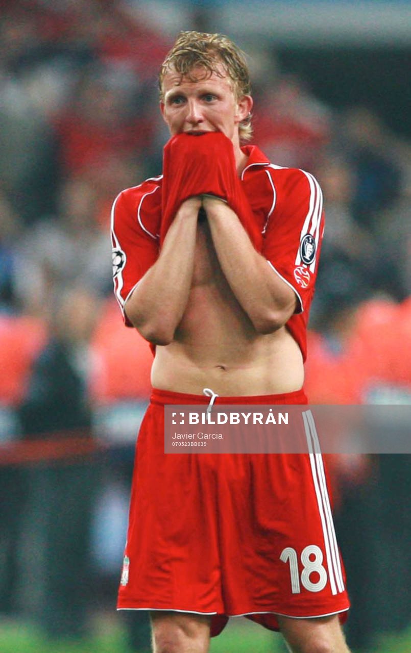 Dirk Kuyt, Liverpool. Förlust. Ledsen