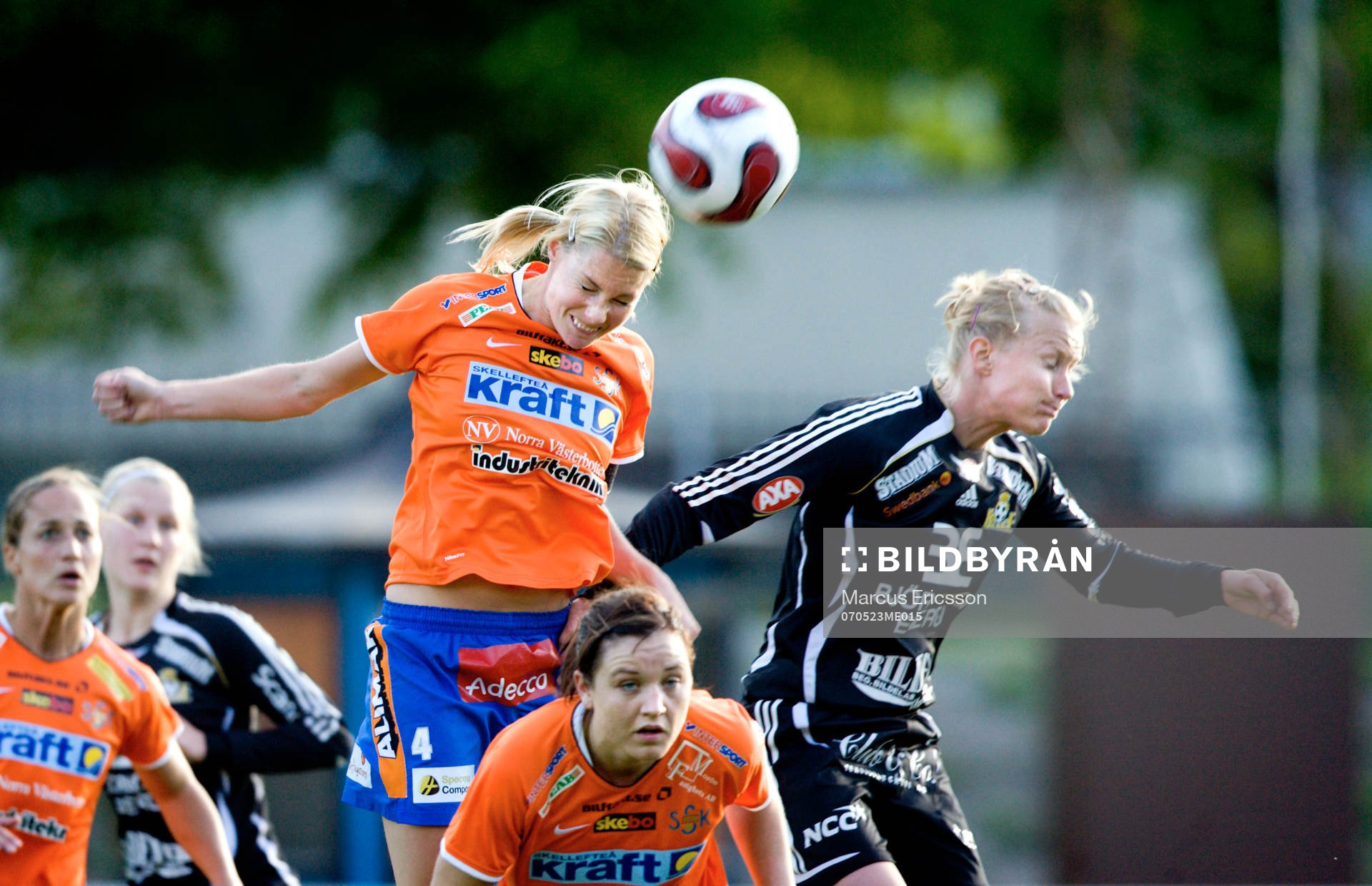 Hanna Marklund, Sunnanå kliver upp i nickduell