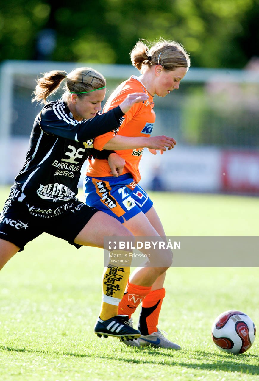 Linda Blom, Bälinge och Alexandra Nilsson, Sunnanå