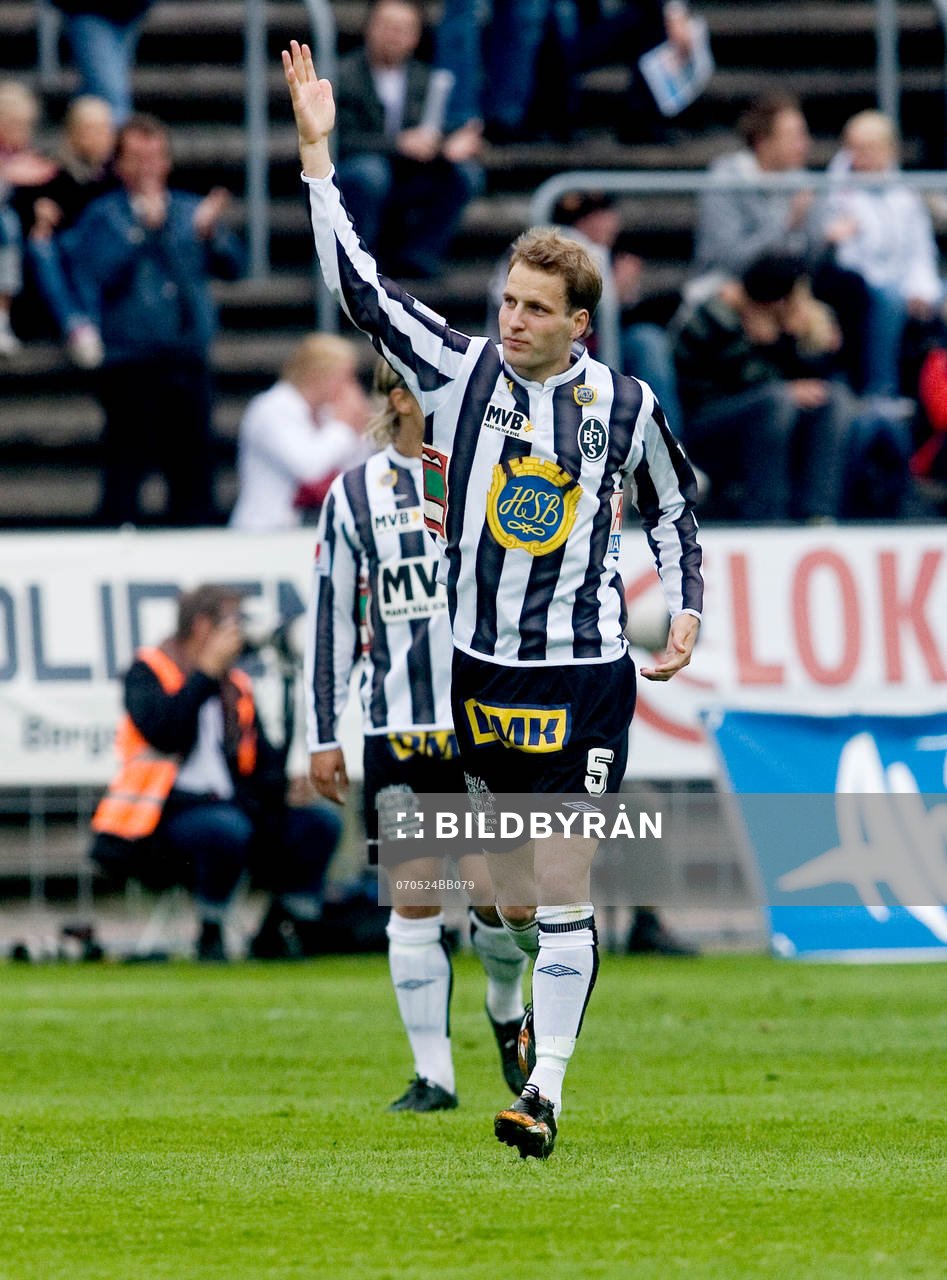  Mikael Dahlgren, Landskrona, jubel!