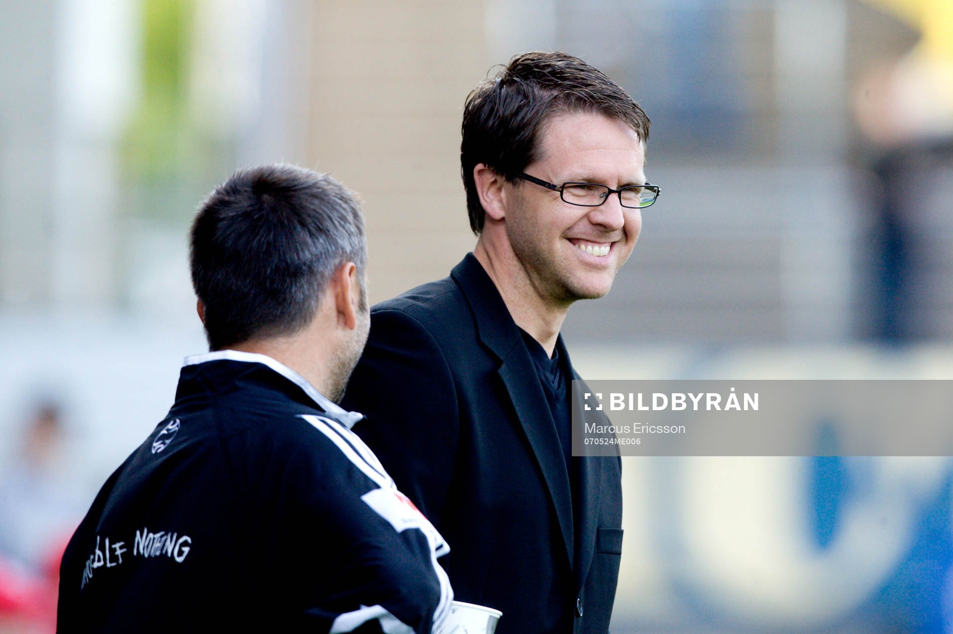 Rikard Norling, Tränare skrattar med Nebojsa Novakovic