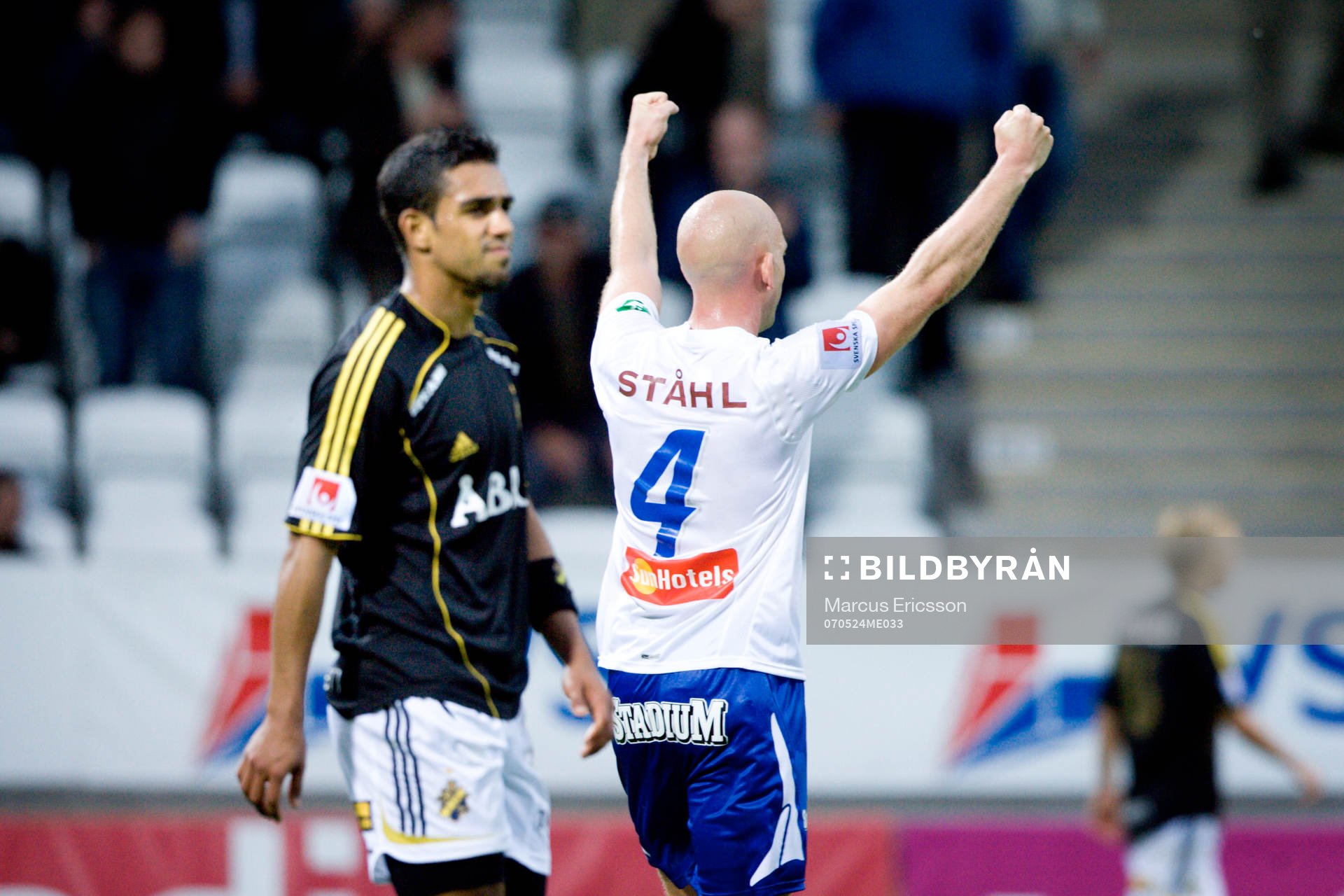 David Nordbeck, Norrköping sträcker armarna i luften