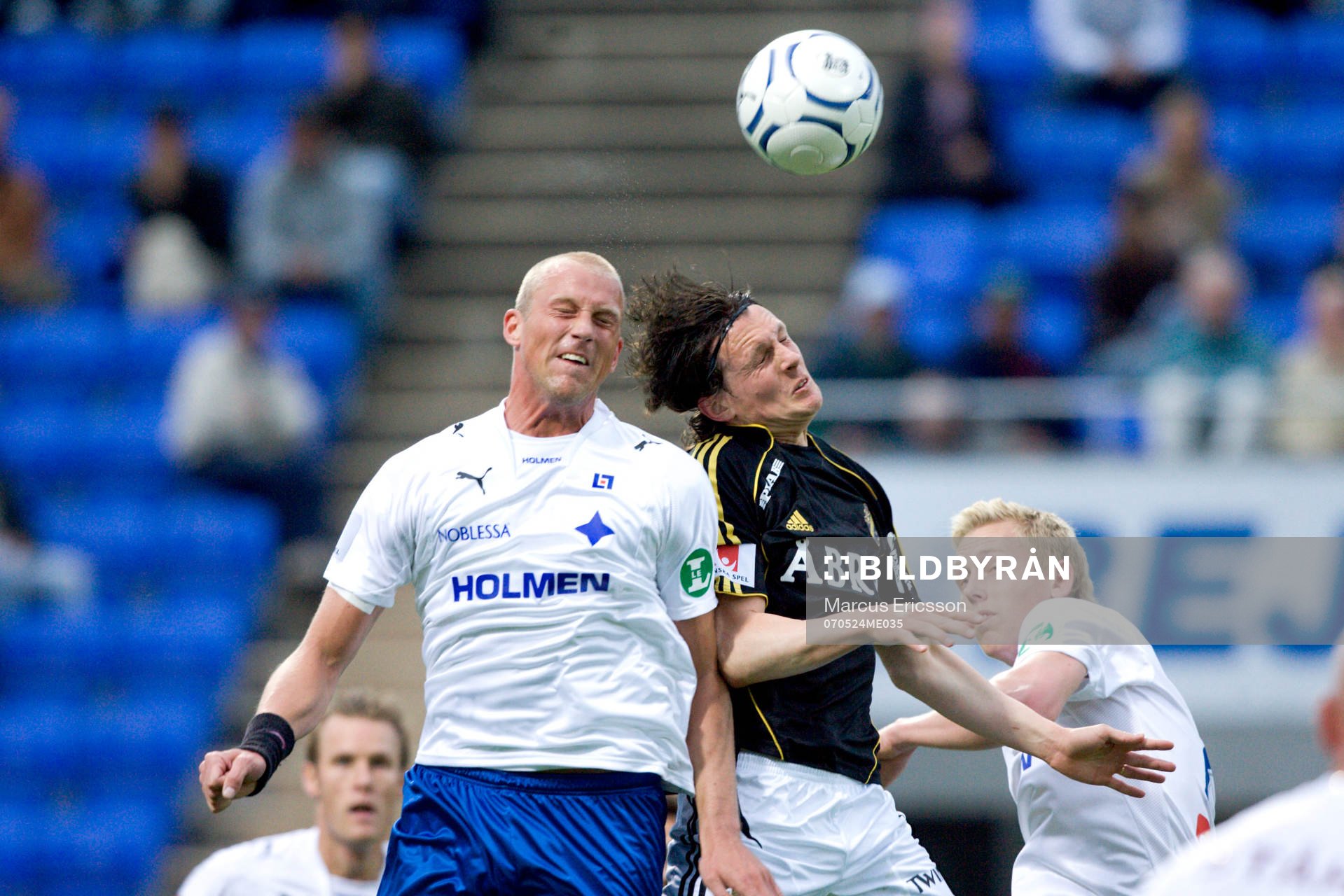 Tomas Magnusson, Norrköping och Kristian Haynes, AIK