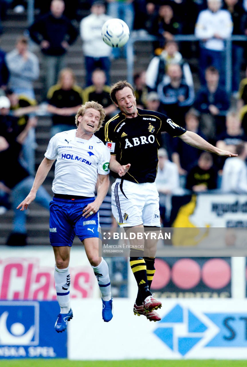 Eirik Dybendal, Norrköping och Markus Jonsson, AIK