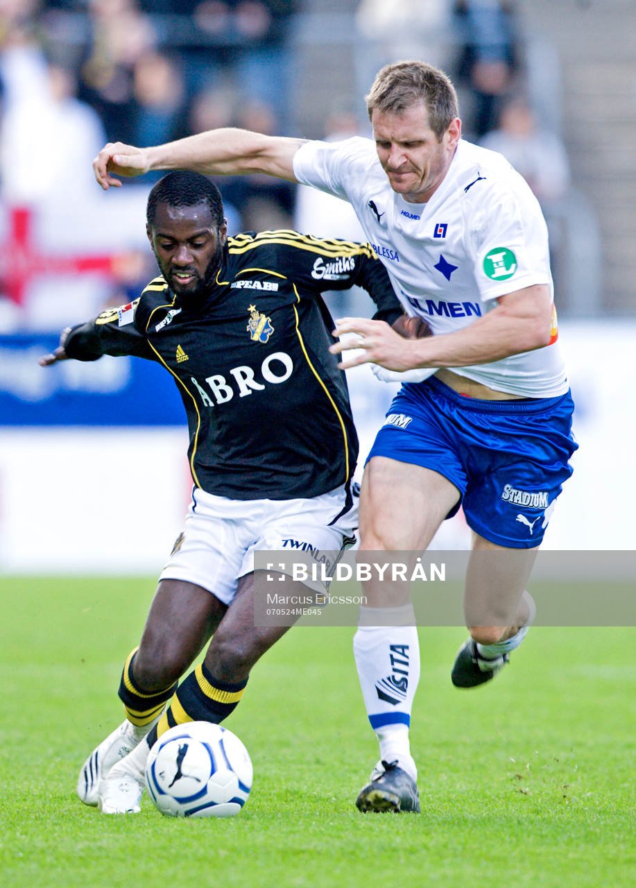 Dulee Johnson, AIK och Stefan Thordarson, Norrköping