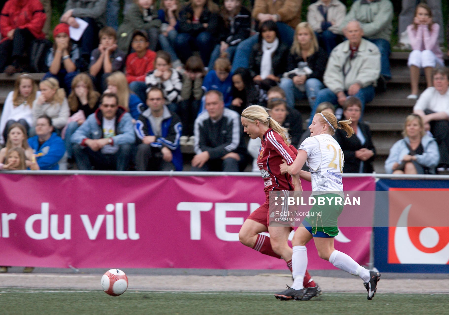  Elin Ekblom, Djurgården och Annica Svensson, Hammarby
