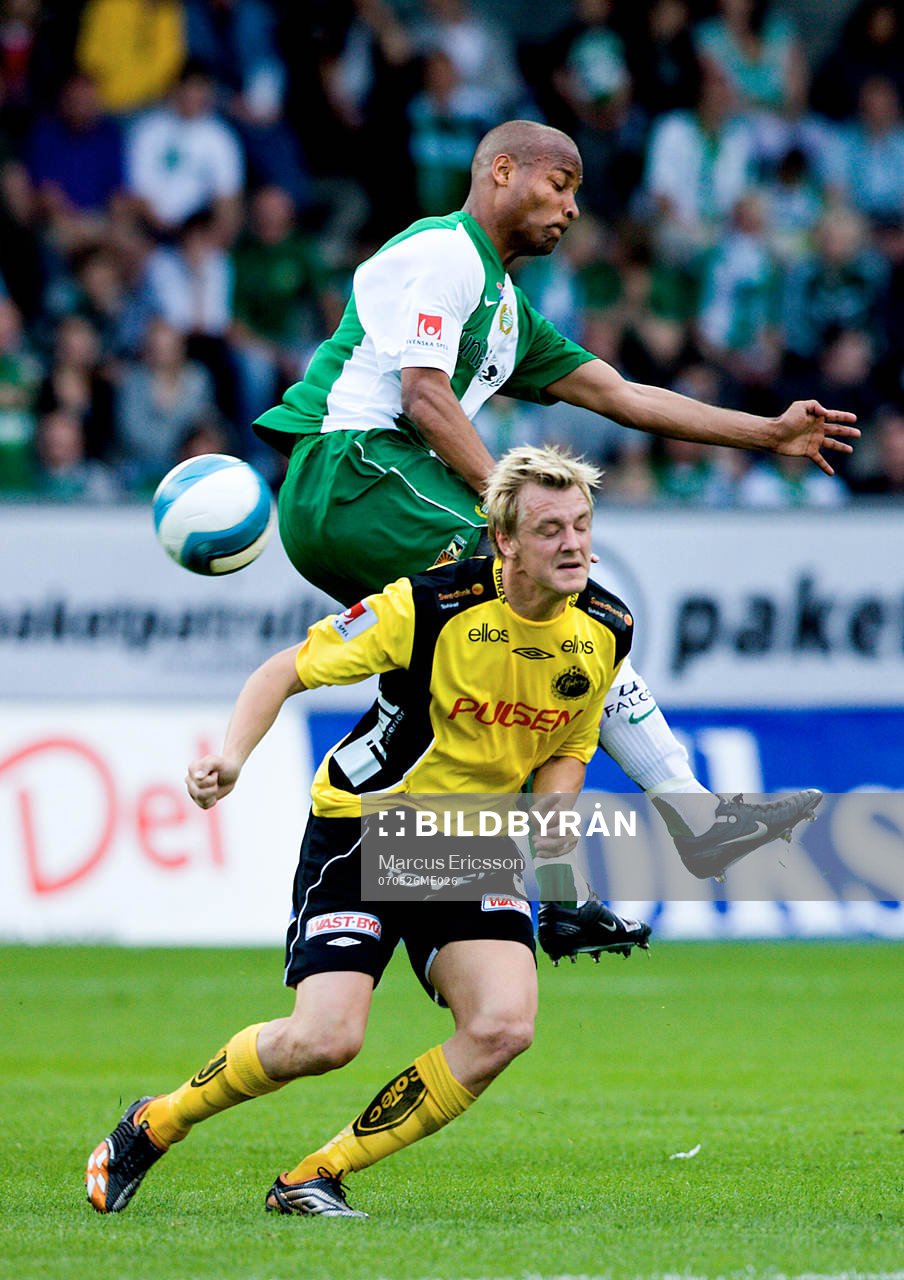 Mathias Svensson, Elfsborg och Christian Traoré, Hammarby
