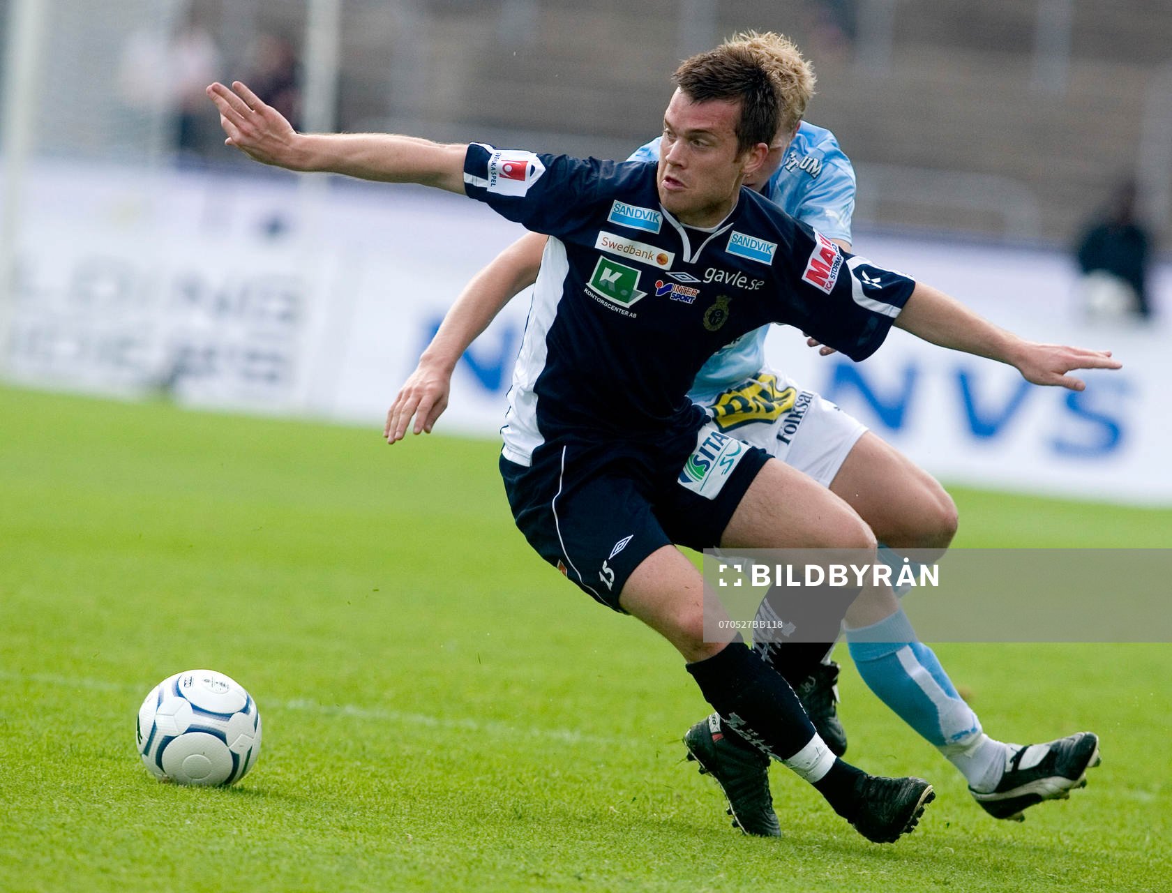 Joakim Nilsson,  Malmö och Petter Österberg, Gefle