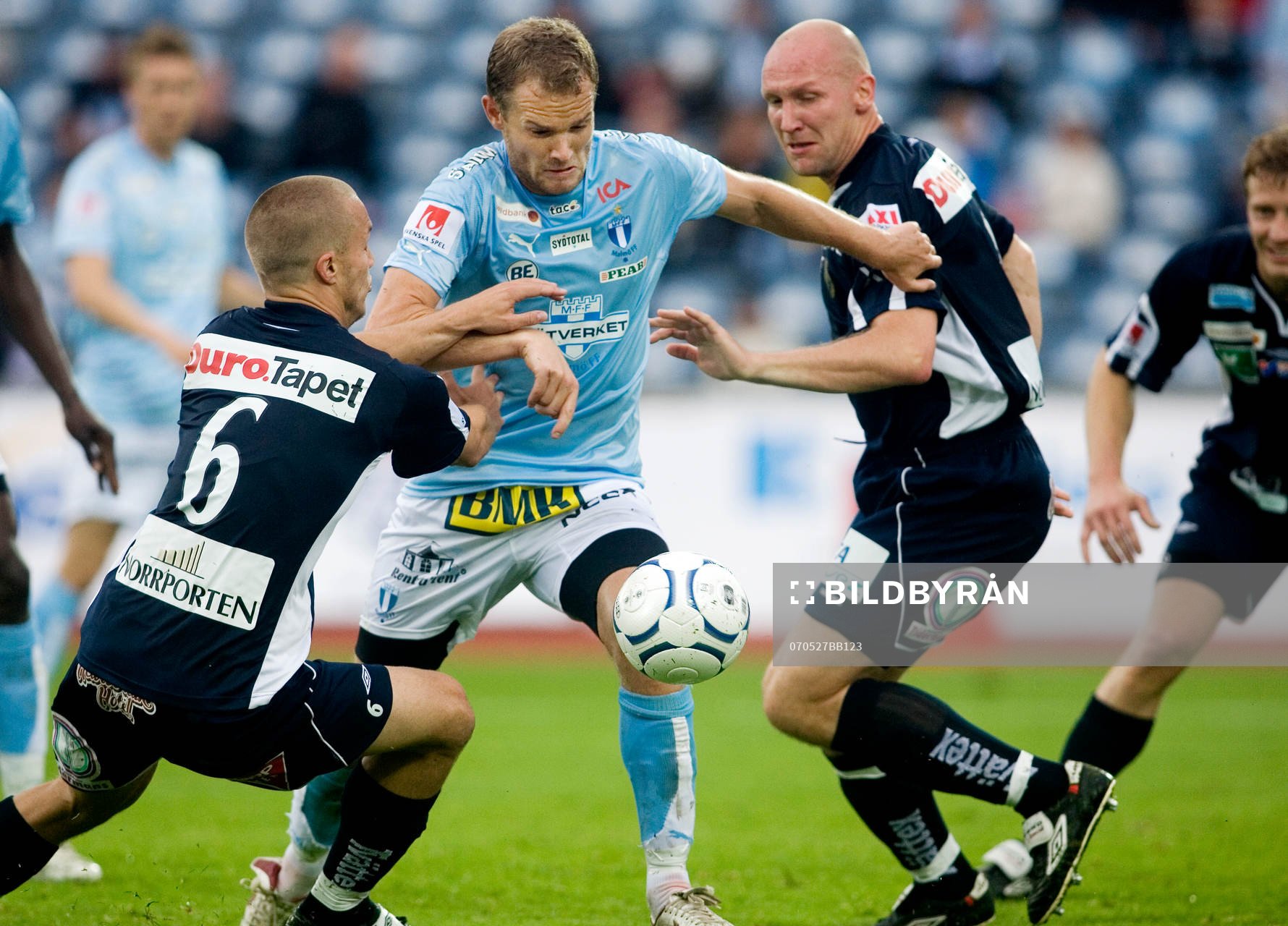Jonatan Johansson, Malmö och Anders Wikström och Thomas