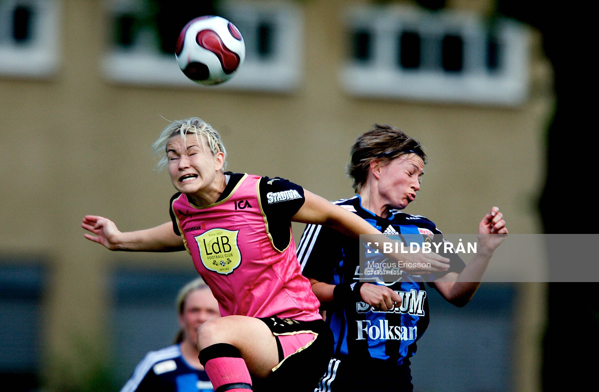 Astildur Helgadottir, Malmö och Anna Hall, Djurgården