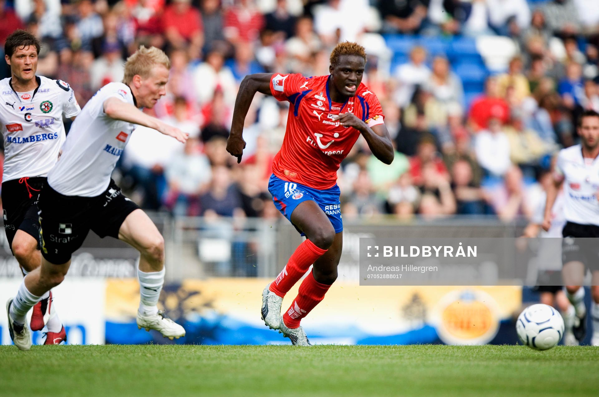McDonald Mariga och Fredrik Samuelsson