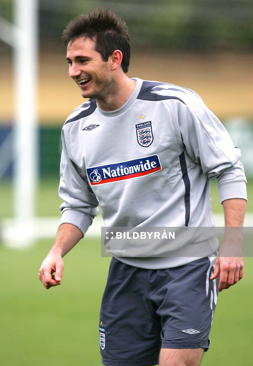 Frank Lampard, England. Glädje