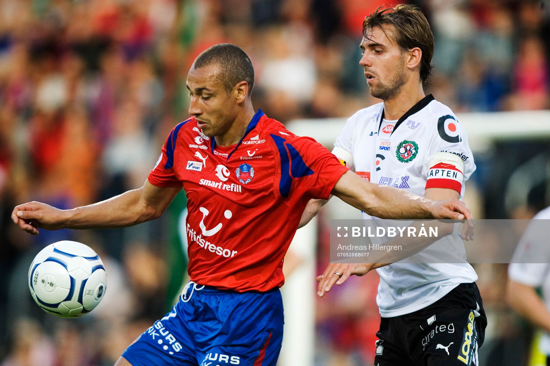 Henrik Larsson och Joel Riddez