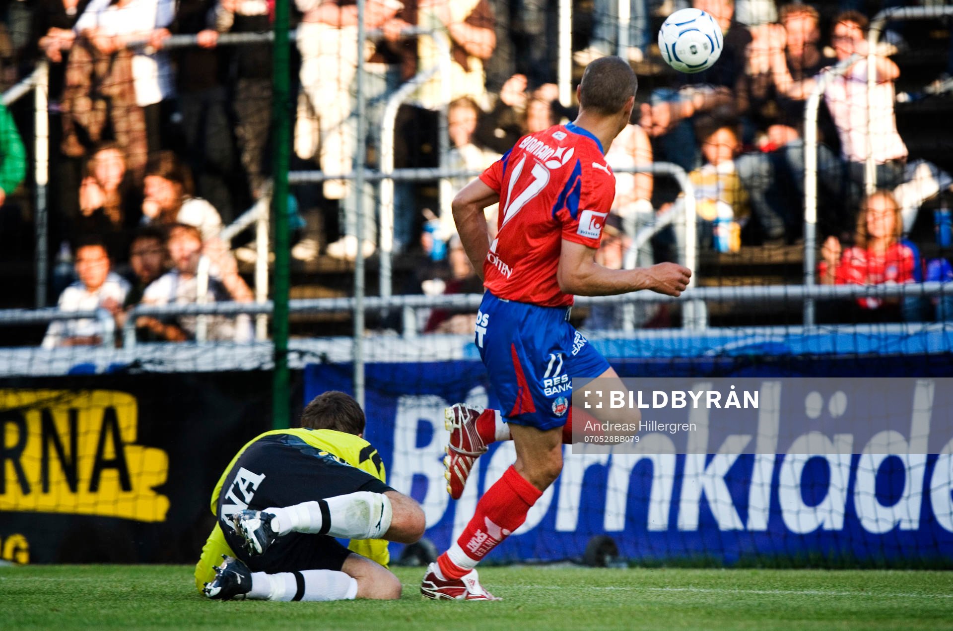 Henrik Larsson, jubel, 2-1