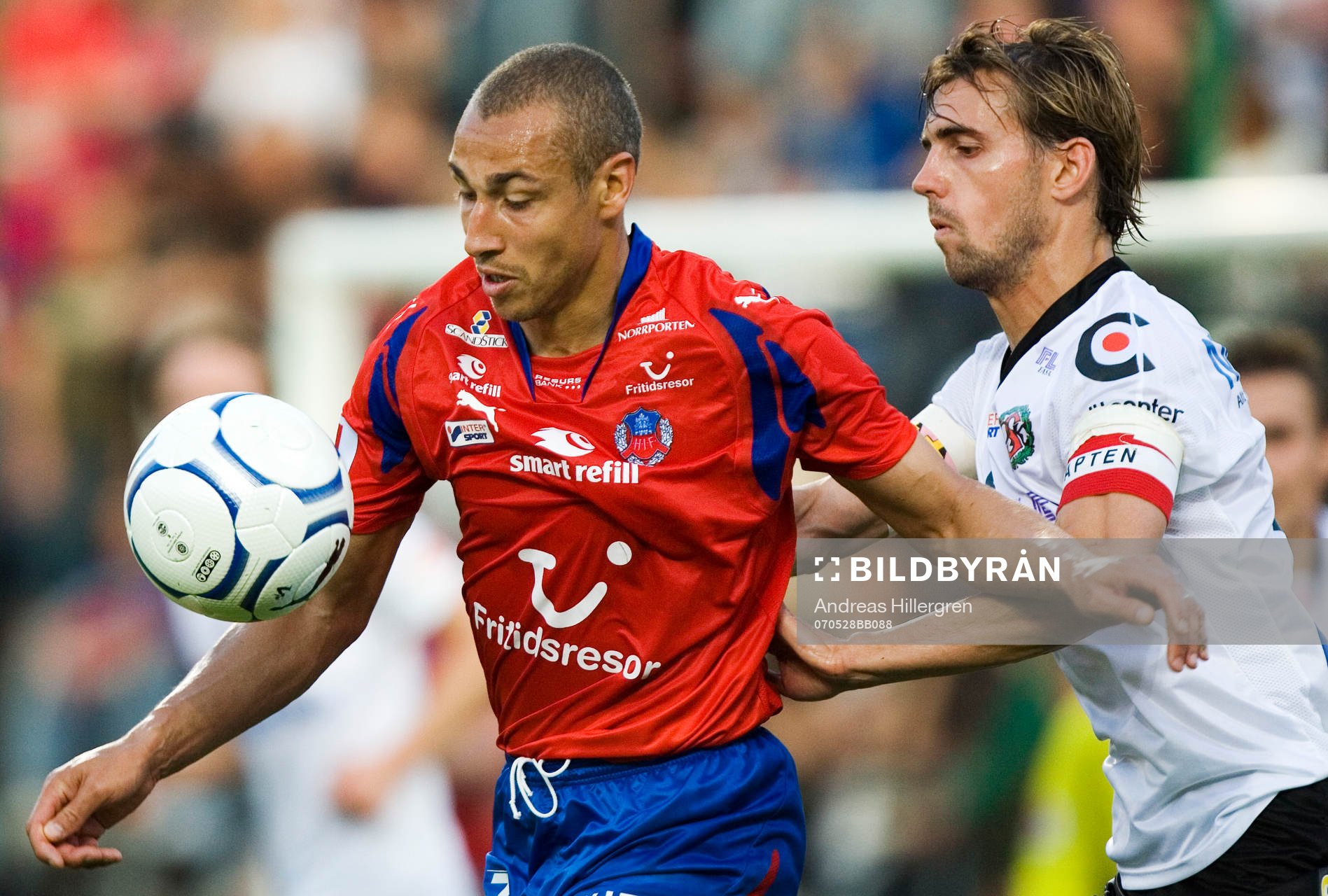 Henrik Larsson och Joel Riddez