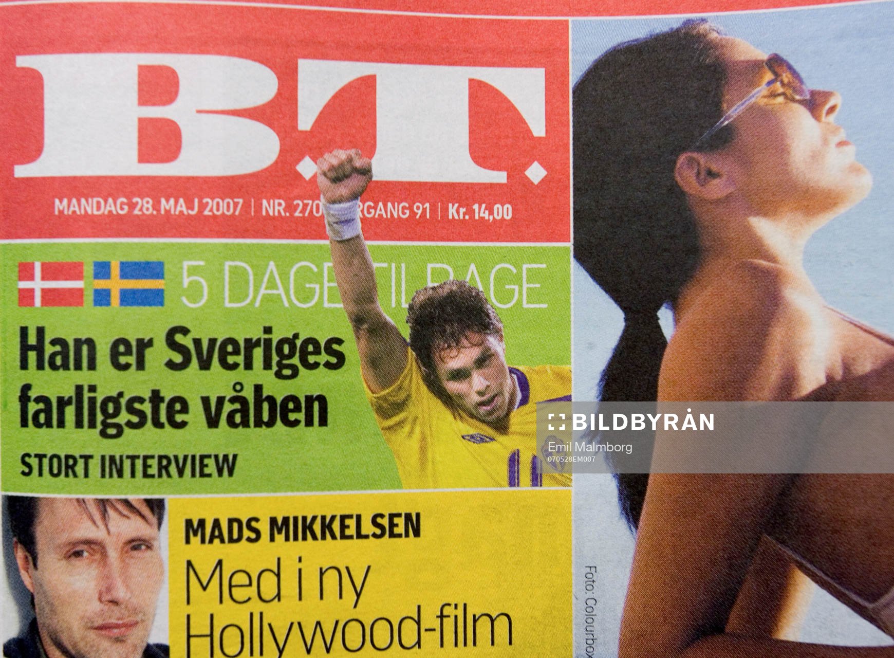 Dagens tidning. BT