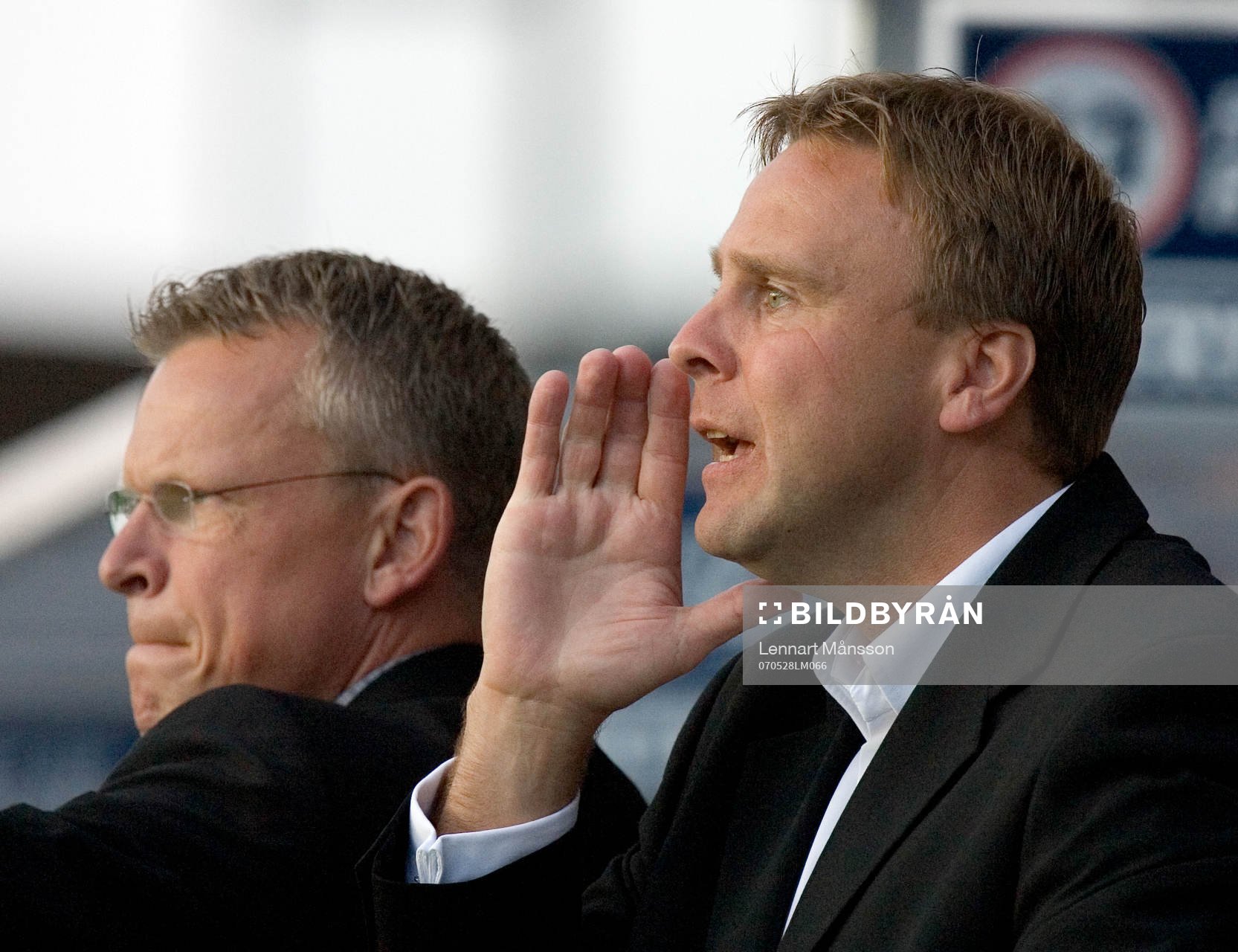 Jan Andersson, tränare och Jonas Wirmola, assisterande
