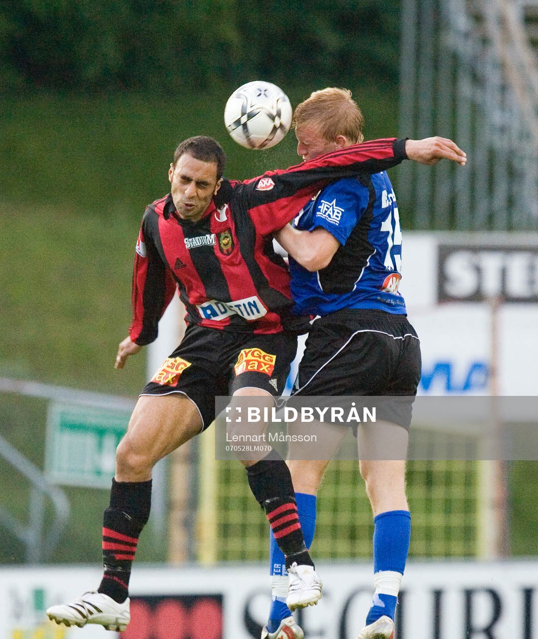 Arash Talebinejad och Peter Larsson