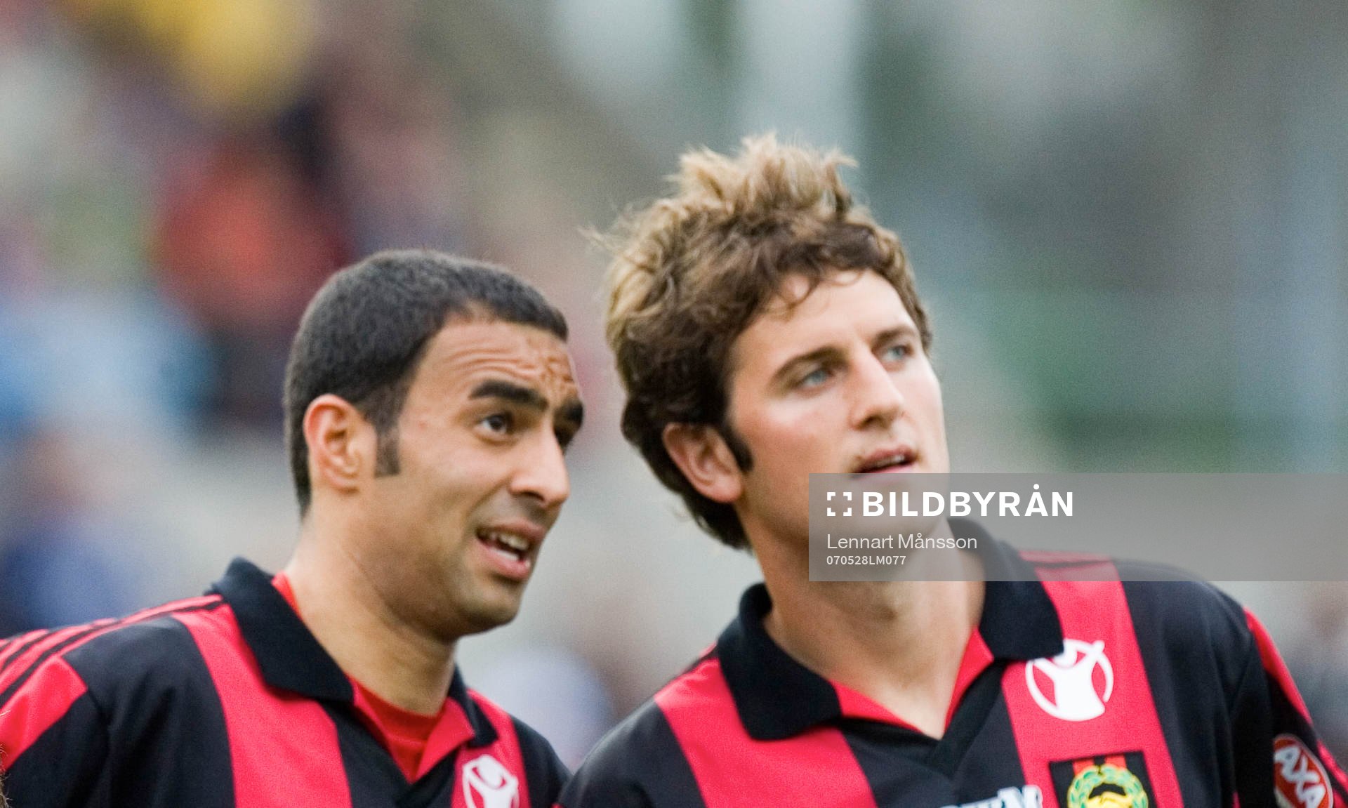 Arash Talebinejad och Olof Guterstam