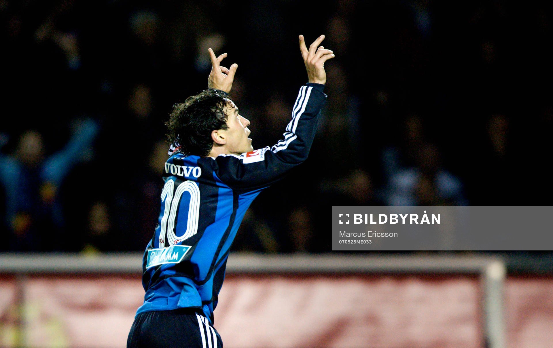 Cardoso Nazaré Enrico, Djurgården jubel