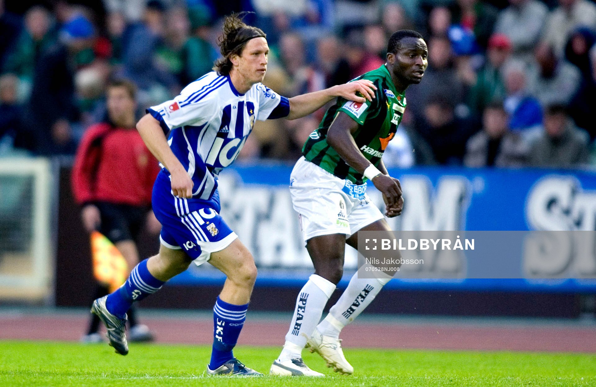 Gustav Svensson,  Göteborg, Ipke Ekong, GAIS