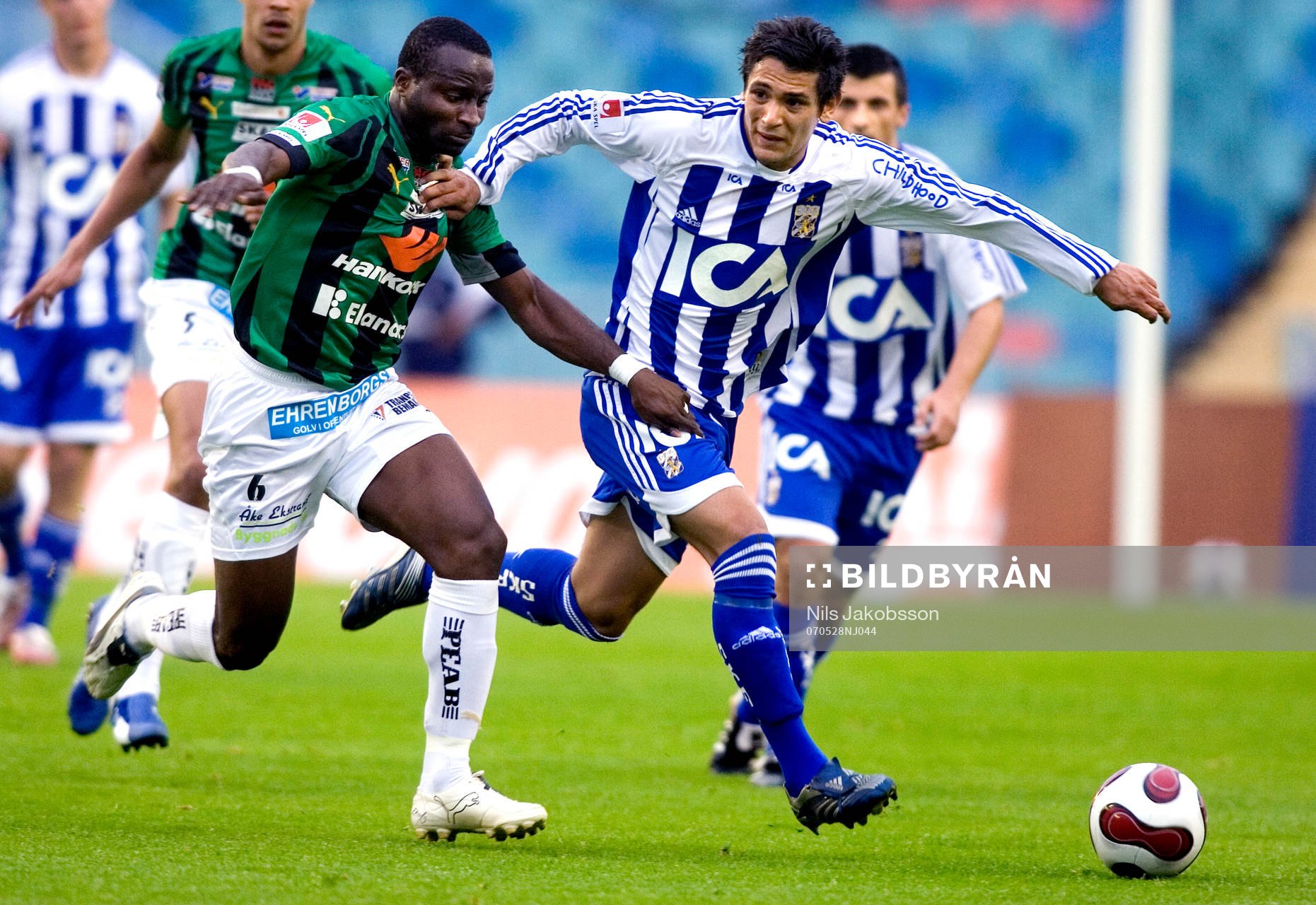 Ipke Ekong, GAIS, Andres Vasquez, Göteborg