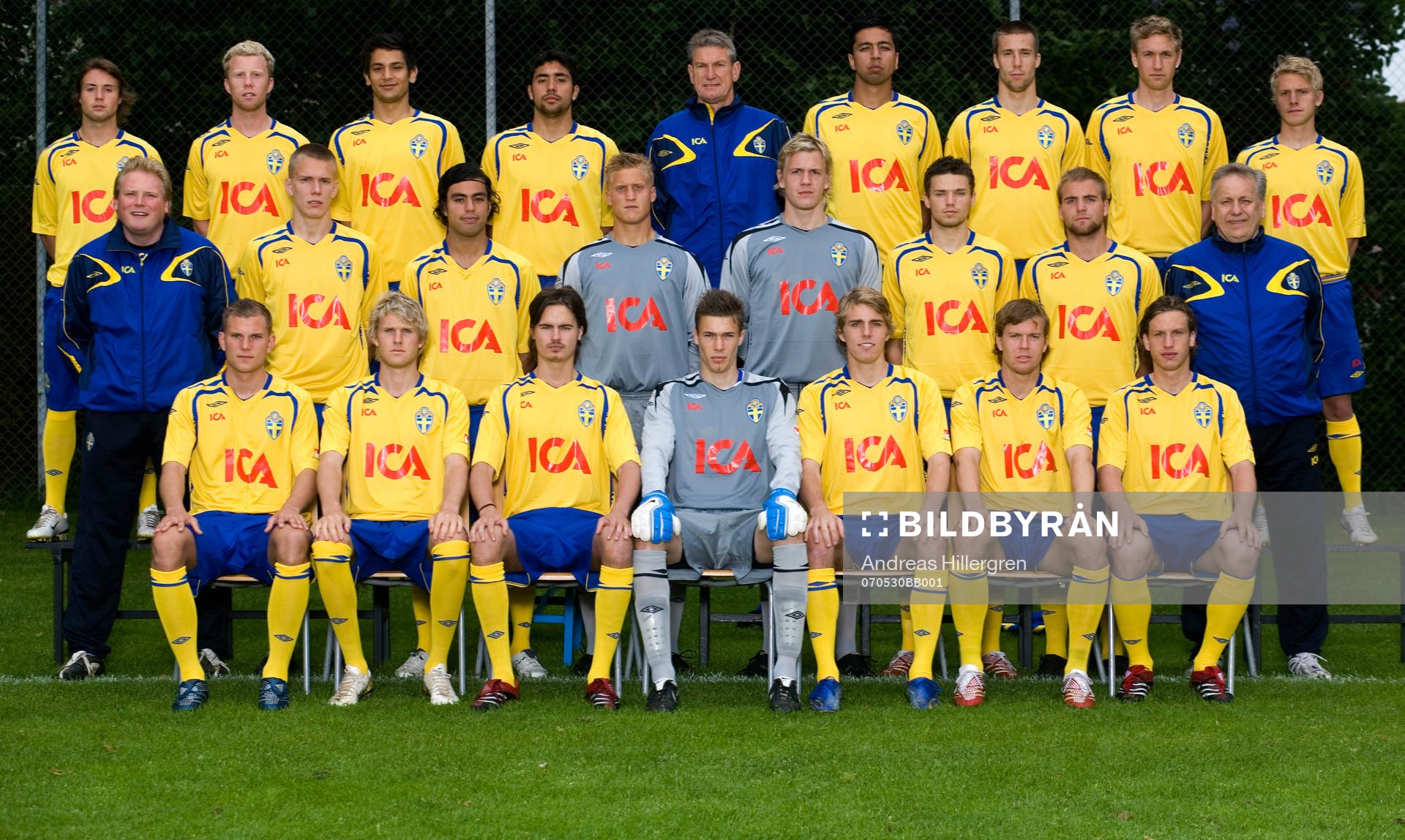 Fotboll, Sverige, U21, Lagbild