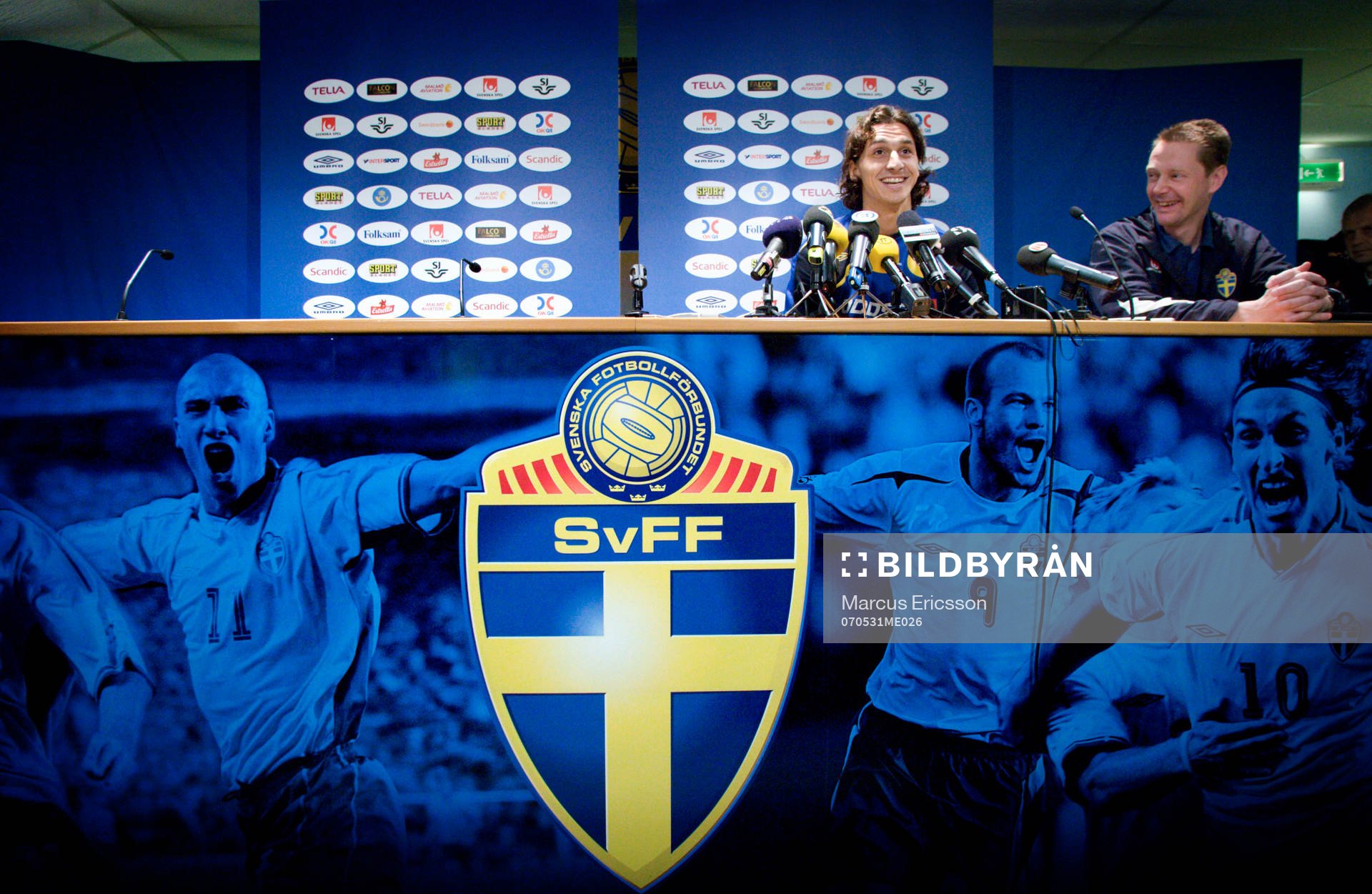 Presskonferens, Zlatan Ibrahimovic och Thomas Saleteg